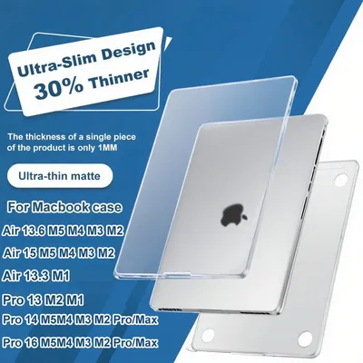 2026 M5 M4 맥북 에어 13/15인치 케이스 M3 M2 2026-2022 A3449 A3448 A3241 A3240 맥북 프로 14/프로 16인치 M5 프로/맥스 2026 케이스용